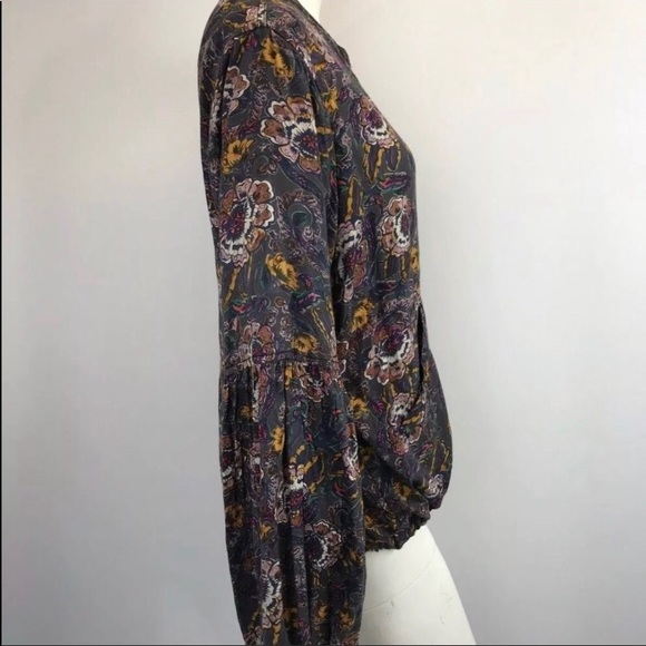 FREE PEOPLE Soft Print Ballon Sleeve Moro Jacket - Picture 4 of 4